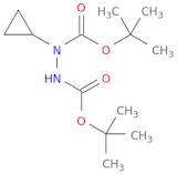 Di-tert-butyl 1-cyclopropylhydrazine-1,2-dicarboxylate