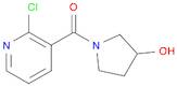 (2-Chloropyridin-3-yl)(3-hydroxypyrrolidin-1-yl)methanone