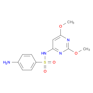 Benzenesulfonamide, 4-amino-N-(2,6-dimethoxy-4-pyrimidinyl)-