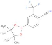 4-(4,4,5,5-Tetramethyl-1,3,2-dioxaborolan-2-yl)-2-(trifluoromethyl)benzonitrile