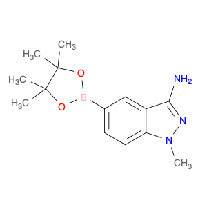 1-Methyl-5-(4,4,5,5-tetramethyl-1,3,2-dioxaborolan-2-yl)-1h-indazol-3-amine