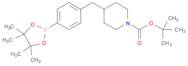 tert-Butyl 4-(4-(4,4,5,5-Tetramethyl-1,3,2-dioxaborolan-2-yl)benzyl)piperidine-1-carboxylate