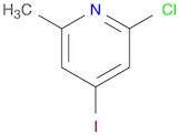 2-Chloro-4-iodo-6-methylpyridine