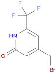 4-Bromomethyl-2-hydroxy-6-(trifluoromethyl)pyridine