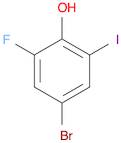 4-Bromo-2-fluoro-6-iodophenol