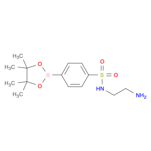 Benzenesulfonamide, N-(2-aminoethyl)-4-(4,4,5,5-tetramethyl-1,3,2-dioxaborolan-2-yl)-