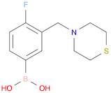 4-Fluoro-3-(thiomorpholinomethyl)phenylboronic acid