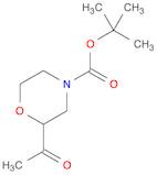 tert-butyl 2-acetylmorpholine-4-carboxylate