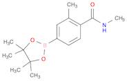 N,2-dimethyl-4-(tetramethyl-1,3,2-dioxaborolan-2-yl)benzamide