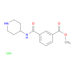 Methyl 3-(Piperidin-4-Ylcarbamoyl)Benzoate Hydrochloride