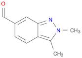 2,3-dimethyl-2H-indazole-6-carbaldehyde