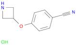 4-(Azetidin-3-yloxy)benzonitrile hydrochloride