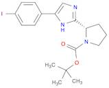 (S)-tert-Butyl 2-(5-(4-iodophenyl)-1H-imidazol-2-yl)pyrrolidine-1-carboxylate