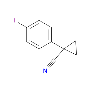 1-(4-Iodophenyl)cyclopropanecarbonitrile