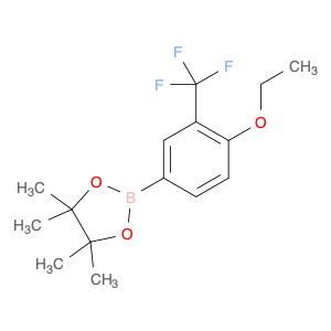 2-(4-Ethoxy-3-(trifluoromethyl)phenyl)-4,4,5,5-tetramethyl-1,3,2-dioxaborolane