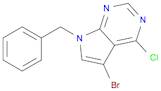 7-Benzyl-5-bromo-4-chloro-7H-pyrrolo[2,3-d]pyrimidine