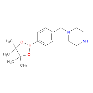 1-(4-(4,4,5,5-Tetramethyl-1,3,2-dioxaborolan-2-yl)benzyl)piperazine