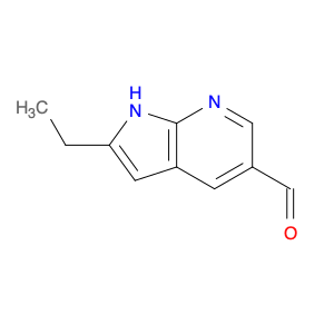 2-Ethyl-1H-pyrrolo[2,3-b]pyridine-5-carbaldehyde