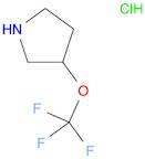 3-(Trifluoromethoxy)pyrrolidine hydrochloride