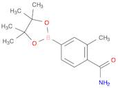 2-methyl-4-(4,4,5,5-tetramethyl-1,3,2-dioxaborolan-2-yl)benzamide