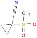 1-(Methylsulfonyl)cyclopropanecarbonitrile