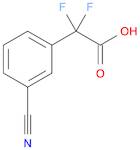 2-(3-Cyanophenyl)-2,2-difluoroacetic acid