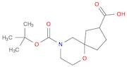 9-[(2-Methylpropan-2-yl)oxycarbonyl]-6-oxa-9-azaspiro[4.5]decane-3-carboxylic Acid