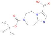 5,6,8,9-Tetrahydro-Imidazo[1,2-A][1,4]Diazepine-3,7-Dicarboxylic Acid 7-Tert-Butyl Ester