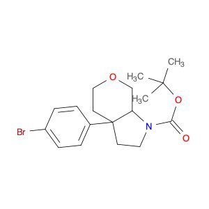 tert-Butyl 3a-(4-bromophenyl)hexahydropyrano[3,4-b]pyrrole-1(2H)-carboxylate