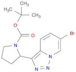 Tert-Butyl 2-(6-Bromo-[1,2,3]Triazolo[1,5-A]Pyridin-3-Yl)Pyrrolidine-1-Carboxylate