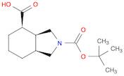 Racemic-(3aS,4R,7aS)-2-(tert-butoxycarbonyl)octahydro-1H-isoindole-4-carboxylic acid