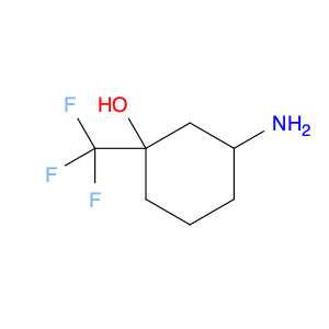 3-amino-1-(trifluoromethyl)cyclohexanol