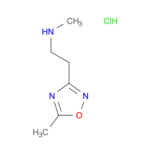 N-methyl-2-(5-methyl-1,2,4-oxadiazol-3-yl)ethanamine hydrochloride