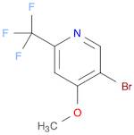 5-Bromo-4-methoxy-2-(trifluoromethyl)pyridine