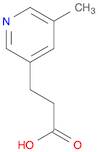 3-(5-methylpyridin-3-yl)propanoic acid