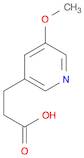 3-(5-methoxypyridin-3-yl)propanoic acid