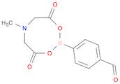 4-(6-Methyl-4,8-dioxo-1,3,6,2-dioxazaborocan-2-yl)benzaldehyde