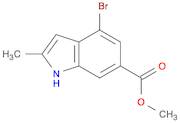 Methyl 4-bromo-2-methyl-1H-indole-6-carboxylate