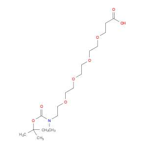 N-Methyl-n-(t-boc)-peg4-acid