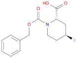 Rel-(2R,4R)-1-((benzyloxy)carbonyl)-4-fluoropiperidine-2-carboxylic acid