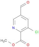 Methyl 3-chloro-5-formylpicolinate