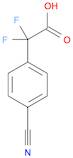 2-(4-Cyanophenyl)-2,2-difluoroacetic acid