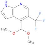 4-(Dimethoxymethyl)-5-(trifluoromethyl)-1H-pyrrolo[2,3-b]pyridine