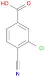 3-Chloro-4-cyanobenzoic acid