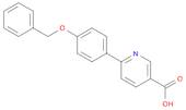 6-(4-Benzyloxyphenyl)nicotinic acid