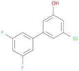 3-Chloro-5-(3,5-difluorophenyl)phenol