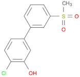 2-Chloro-5-(3-methylsulfonylphenyl)phenol