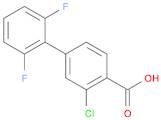 2-Chloro-4-(2,6-difluorophenyl)benzoic acid