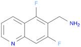 (5,7-Difluoroquinolin-6-yl)methanamine