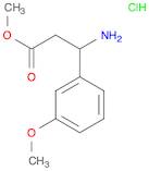 methyl DL-3-amino-3-(3-methoxyphenyl)propanoate hydrochloride